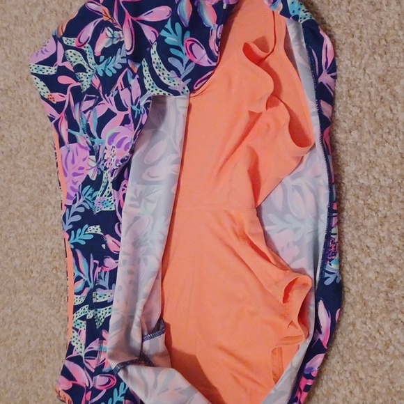 Lilly Pulitzer Sabbia Skort UPF 50+ Oyster Bay Navy You’ve Been Spotted XL - Picture 5 of 11